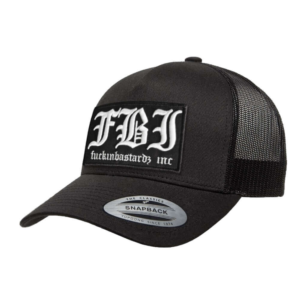 FBI Embroidered Trucker Hat | FBI Logo Trucker Cap | FBIcaps