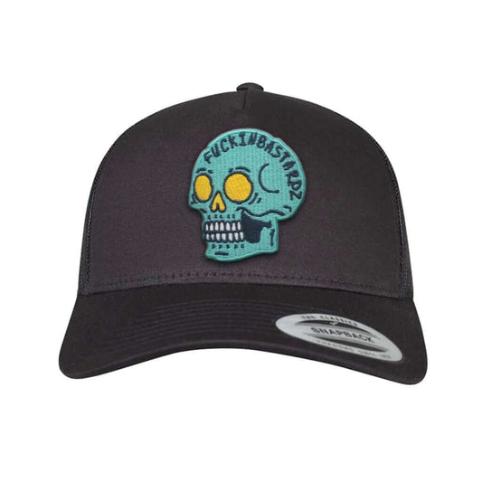 New Schoold Skull Trucker Cap | Skull Trucker Cap | FBIcaps