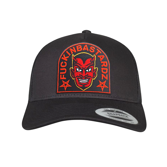 Diablo Retro Trucker Cap with embroidered patch